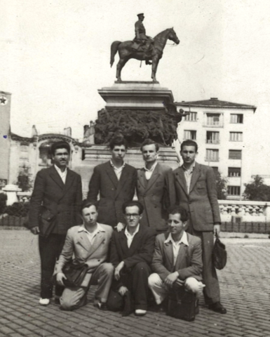 1948 София Мамаджиите със Стефан Ножчев, Васил Грозев и други винил 7 - 9